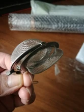 De acero inoxidable Infusor de té Esfera de especias colador de bola de té de malla de filtro Infusor de té coladores de cocina herramientas theezeef