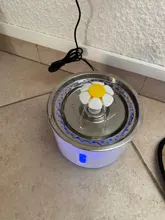 2.4L Pet automática fuente de agua para gato con LED eléctrico USB perro gato mascotas automática de fuente de beber para mascotas dispensador