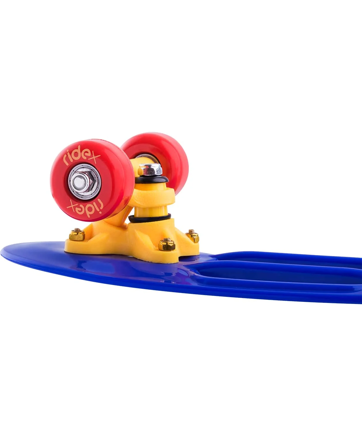 Скейтборд круизер пластиковый RIDEX 17''x5" ABEC 7 Spider|Скейтборд| |
