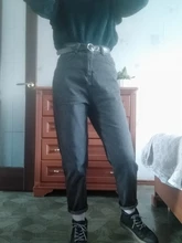 Pantalones vaqueros rectos de 9 puntos para mujer, anchos de Vaqueros cintura alta, de estilo de Hong Kong, longitud de la Torre del Joker, 2021