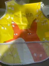 Babero de bebé con estampado de dibujos animados, ajustable, impermeable, suave, de silicona comestible, toalla para Saliva, Baberos para Saliva