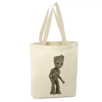 

Angemiel Bag Brown Smiling Groot Shopping Beach Tote Bag