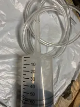 Jeringa de plástico reutilizable para extracción de aceite, jeringa de aceite para líquido Agrícola E, con manguera de 80 cm, G8TB