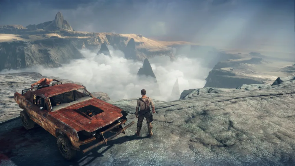 Б/У Диск для PS4 MAD MAX(русские субтитры