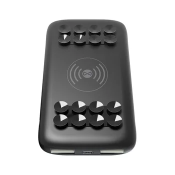 

PREMIUM Quality!! Power Bank wireless (portable battery) 10.000 mAh FOREVER CORE. Suction fijación.2XUSB.Cable triple sortie