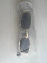 Gafas de sol rectangulares para hombre y mujer, lentes de sol rectangulares de lujo, cuadradas, de Metal Vintage, UV400, 1 Uds., 2020