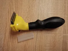 S M LYellow-cepillos de pelo para mascotas, para perro, gato, Animal PEQUEÑO, peine de aseo, cosquillas, cepillo de limpieza de piel, cortadora de pelo, herramientas Furmines