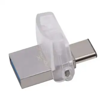 

Pendrive kingston datatraveler microduo 3c-32gb-connectors-a & usb Type-C-100 mb/s read-15 mb/s write-usb 3.0