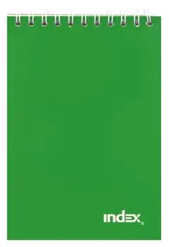 

Notepad index "office classic" laminated cover A6 40L