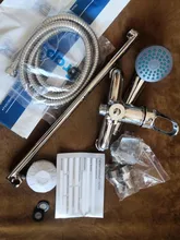 Frap Bathroom Mixer 40cm stainless steel long nose outlet brass shower faucet F2213