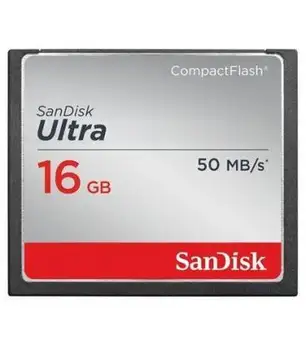 

SANDISK COMPACT FLASH ULTRA 16GB 50 MB/S