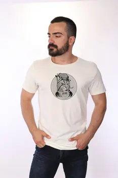 

Angemiel Wear Gentleman Keditişört Cotton White Men 'S T-Shirt