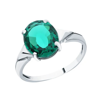 

Silver ring with nanocrystal sunlight sample 925