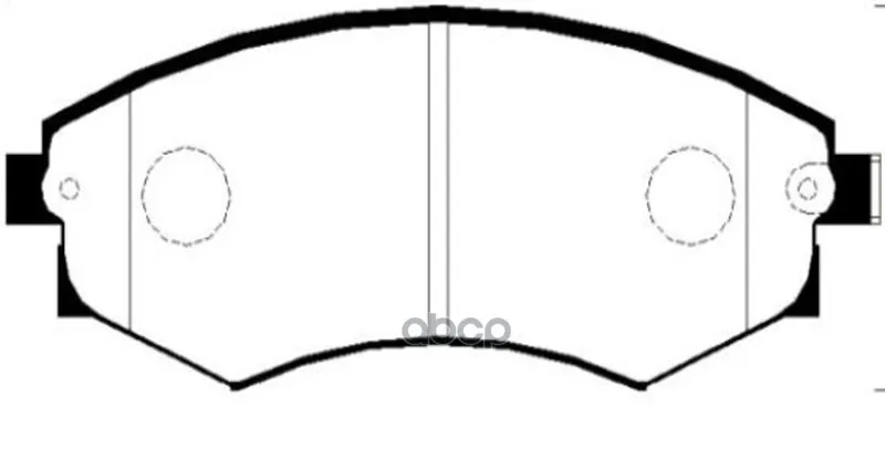 Ckkh-3_колодки Дисковые Передние! Nissan Primera 1.6i 16v/2.0d 90-98, Hyundai Sonata 1.8-2.4 88-93 Ctr Ckkh3 Ctr арт. CKKH3