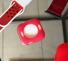 Funda protectora de silicona para Apple Watch, Protector de parachoques para carcasa de reloj Apple, 44mm, 40mm, 42mm, 38mm, accesorios para Apple watch series 5 4 3 se 6