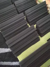 Padding Bass-Trap Acoustic Studio Insulation Wall-Foam Soundproofing Black NEW Price
