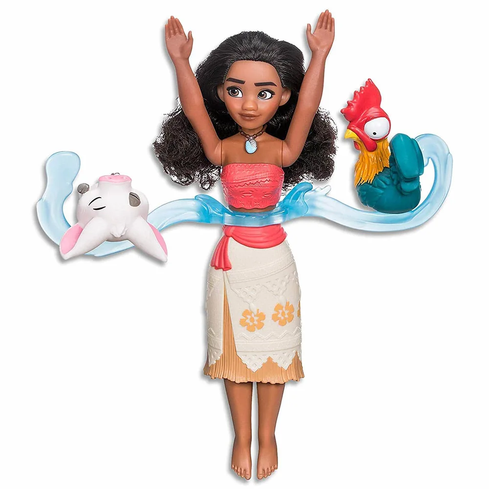 Многоцветный Кукла Disney Моана и ее друзья, игры с водой - Цвет: Многоцветный