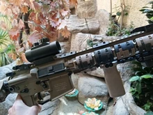 Mira telescópica para Rifle de caza táctica, visor óptico de 11mm y 20mm, punto rojo 1X40RD