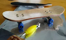 Wooden Fingerboard Toy Skate-Set Stents Christmas-Gift Novelty Professional Children