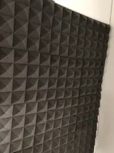 Espuma acústica de estudio insonorizada Panel de tratamiento de absorción de sonido piramidal, esponja protectora de azulejos, 4/8/12/24 Uds., 250x250x50mm, 7 colores