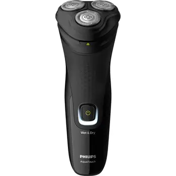 

PHILIPS S1223 / 41 3 Pivoting Head Shaver wet or dry shaver-smooth skin-mustache-favorite-beard-wireless-battery-plays title