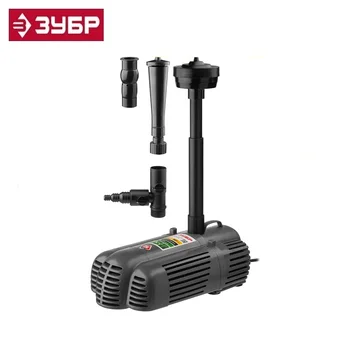 

Fountain pump, ZUBR ZNFG-50-3.4, dirty water, the pressure of 3.4 m nozzle: bell, geyser, cascade, 85 W, 50 l / min, ZUBR