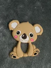 Silicone Necklace Teether Beads Pendant Teething-Chew-Toy Baby Koala Nursing-Tool Food-Grade