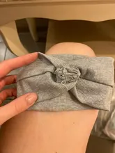 1 Uds. De diadema de Color sólido para niña, diadema trenzada anudada suave elástica para niña, diademas para el cabello accesorios de talla grande