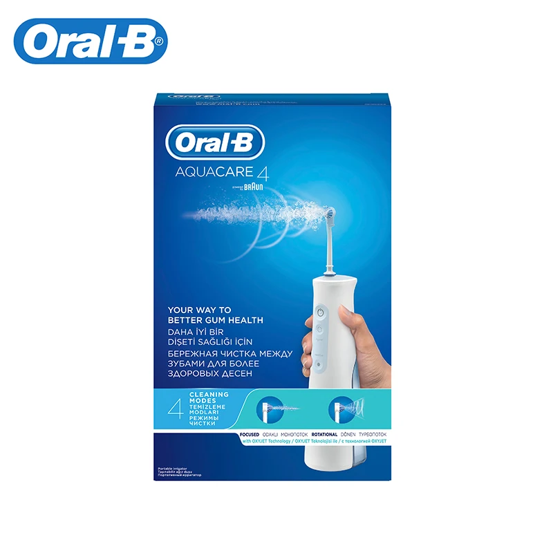 Oral B Aquacare 4 Ирригатор для полости рта с Технологией Oxyjet|Ирригаторы рта| |