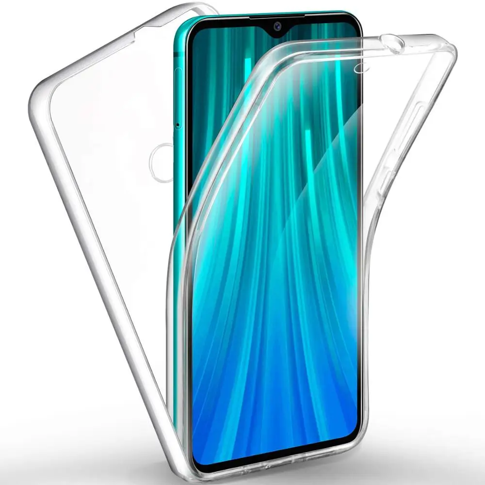 Чехол-подставка из чистого поликарбоната+ ТПУ 360 всего тела для Xiaomi Note Redmi 8 | Передняя и задняя двойная 3D