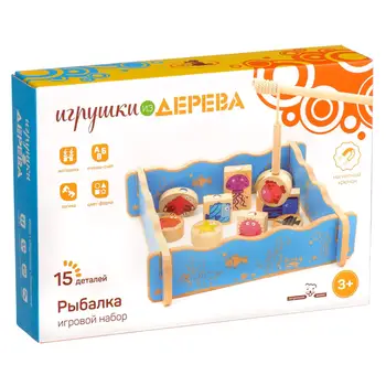 

Game set "fishing" Igrushki iz Dereva D431