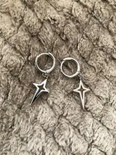 Pendientes de Cruz de corazón de plata de ley 2021 para mujer y niña, joya de boda romántica, aretes A001, novedad de 925