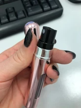 Atomizador de Perfume para cosméticos, rociador de Perfume en botella, dispensador de suministros de peluquería, pulverizador rellenable, conjunto de viaje