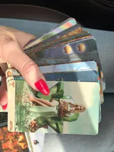 Cartas de Tarot y guía, juego de adivinación del destino, cubierta para fiesta, vacaciones, juegos de mesa