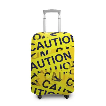 

Suitcase cover 3D caution