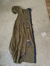 Bordado túnica de playa kaftán de playa de algodón cubierta de Saida de Praia, las mujeres traje de Bikini encubrir Pareo de playa Q882