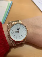 En este momento 2021 oro nuevo reloj mujer relojes de señoras creativa de las mujeres relojes de pulsera mujer impermeable reloj Relogio femenino