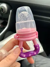 1 Uds bebé pingüino Mordedor tetina fruta alimentos Mordedor Silicona Bebe de Silicona mordedores de seguridad de morder alimentos Mordedor