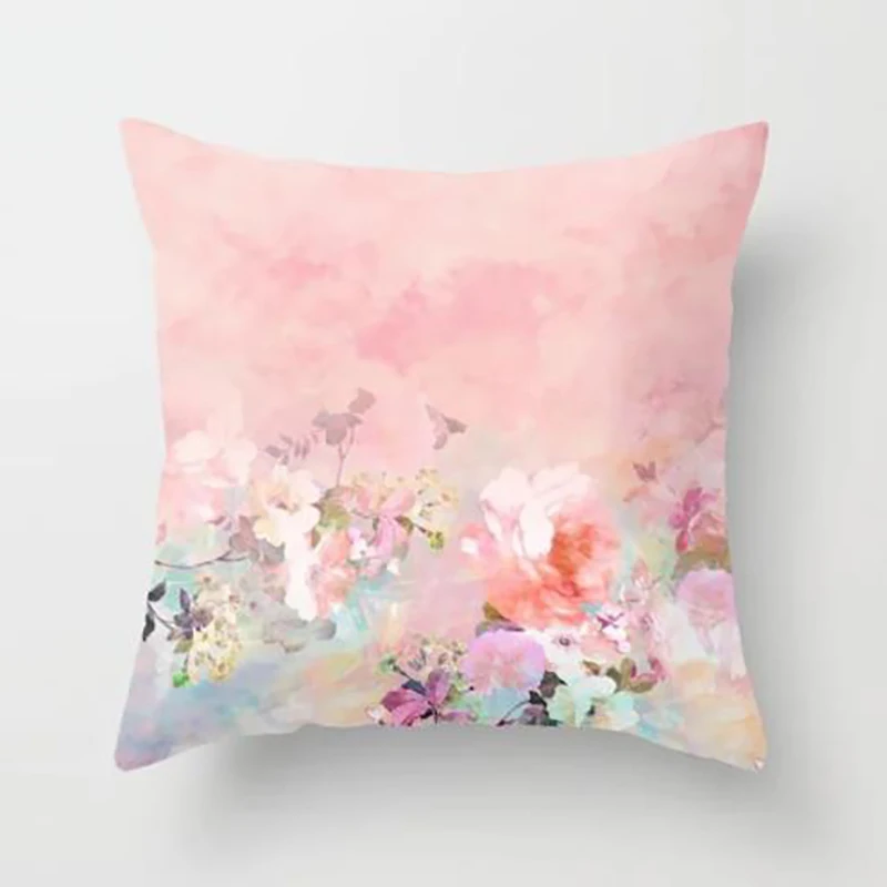 1 шт. чехол для подушки в европейском стиле с цветком розы домашняя наволочка