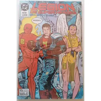

Legion of Superheroes No. 21, DC COMICS, EDITORIAL ZINCO, 1989, 1ª ED. Spanish, author KEITH GIFFEN