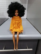 1 Pcs Handmade High Quality Doll Coat Dress Fur Clothes for Barbie Doll Winter Wear Leopard