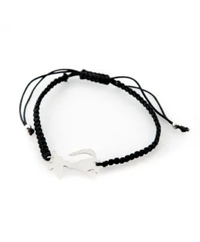 

Pulseira de Prata e Macramé Festival de Cans