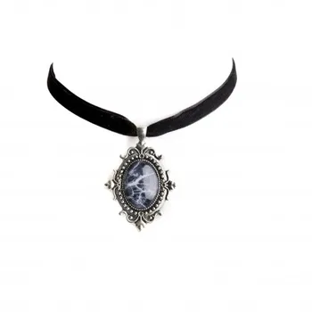 

Choker with Blue Stone