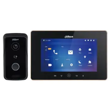 Комплект Wi-Fi-домофона Dahua DHI-VTK-VTO2111D-WP-VTH5221D | Безопасность и защита