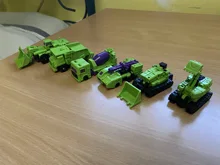 Transformation Robot Action-Figure Devastator-Toys Education Defensor Model Plastic Children