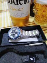 WWOOR-Reloj de pulsera deportivo para hombre, cronógrafo de cuarzo, resistente al agua, Masculino