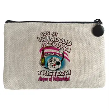 

Purse phrase with my Valladolid and beer there's never sadness football