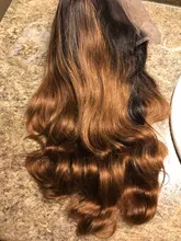 La onda del cuerpo de la peluca con malla frontal 13x4 cabello humano peluca con malla frontal s 1B 30 onda del cuerpo Ombre peluca con malla frontal 4x4 pelucas humanas Pre arrancado