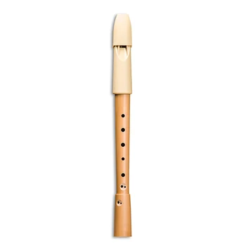 

1094 prima блокфлейта soprano, beige plastic/Wood, baroque system