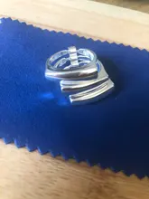 Foxanry minimalista de Plata de Ley 925 Plata Lisa anillos para las mujeres nueva moda geométricos irregulares Punk fiesta Hiphop joyería regalos